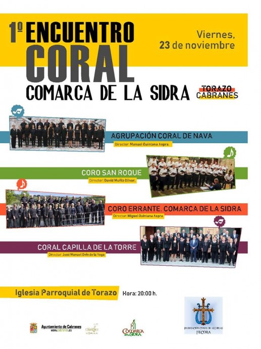 1º Encuentro Coral Comarca de la Sidra - Comarca de la Sidra