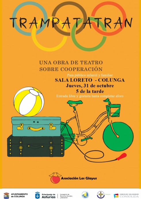 ‘Trampatatran’: una obra de teatro sobre cooperación para público infantil y familiar - Concejo de Colunga