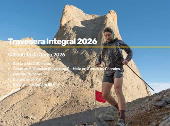 La Travesera 2026 reunirá en Cabrales a los corredores más resistentes de los Picos de Europa - Concejo de Cabrales