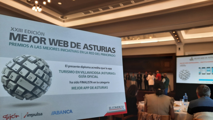 La App turística de Villaviciosa finalista en los premios Mejor Web de Asturias - Concejo de Villaviciosa