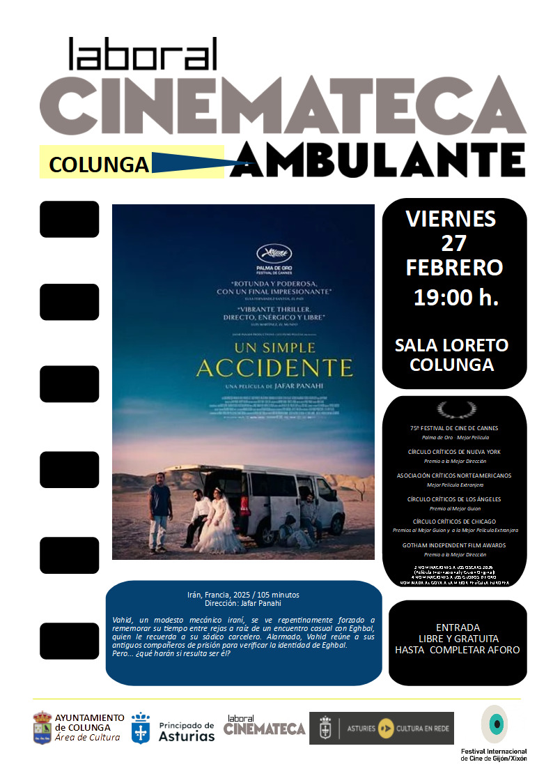 ‘Un simple accidente’, de Jafar Panahi, llega a la Cinemateca Ambulante de Colunga - Concejo de Colunga