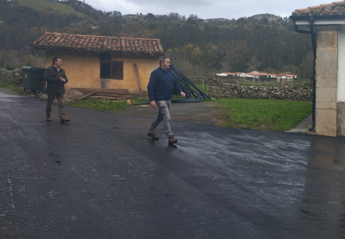 Pavimentación Vibañu - Concejo de Llanes