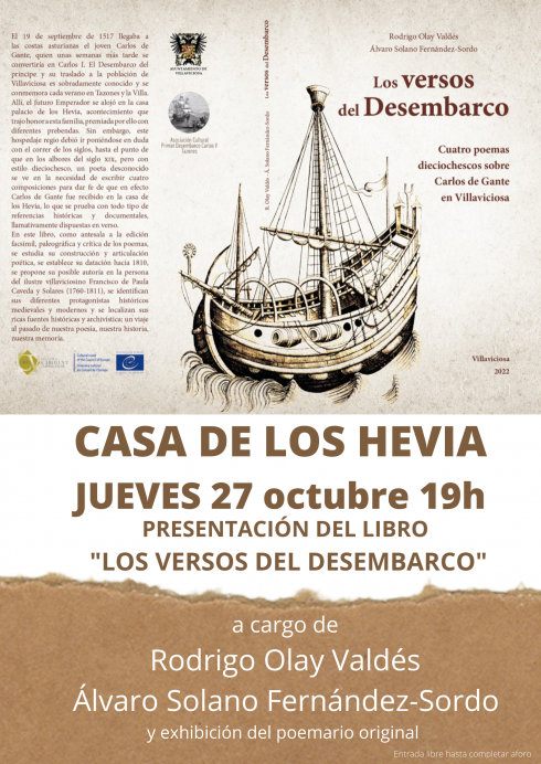 Presentación del libro Los Versos del Desembarco - Concejo de Villaviciosa