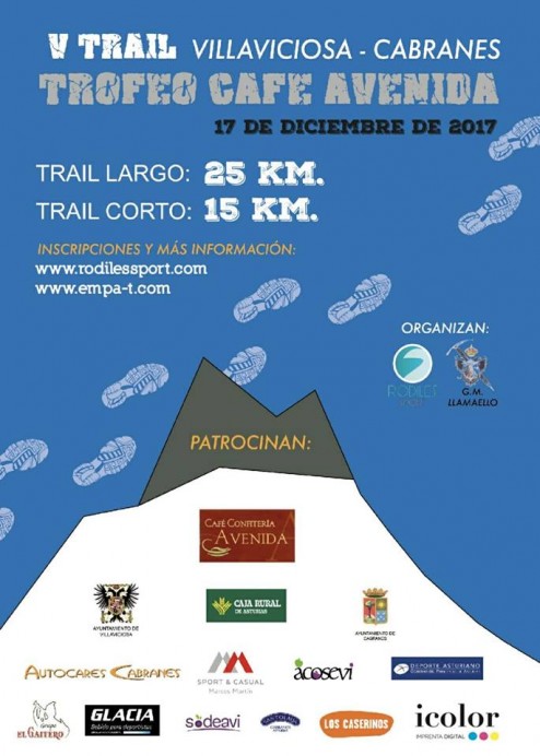 Trail Villaviciosa - Cabranes 2017, Trofeo Café Avenida - Concejo de Villaviciosa