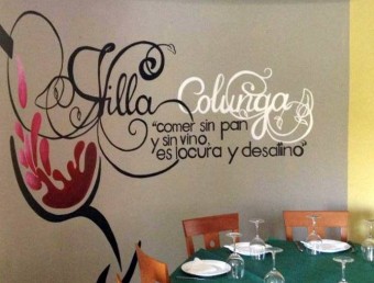 Menú de las XXIV Jornadas Gastronómicas de "Les Fabes" en el Hotel Villa de Colunga - Patrocinadores