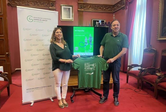 1 edición de  la Carrera Villaviciosa En Marcha organizada por la Asociación Española Contra el Cáncer - Concejo de Villaviciosa