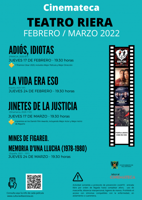 Adiós, idiotas, aclamada en Francia, abrirá este jueves 17 de febrero el nuevo ciclo de la Cinemateca Ambulante - Concejo de Villaviciosa