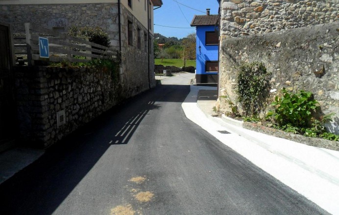 Villahormes, concluye ampliación red de saneamiento - Concejo de Llanes