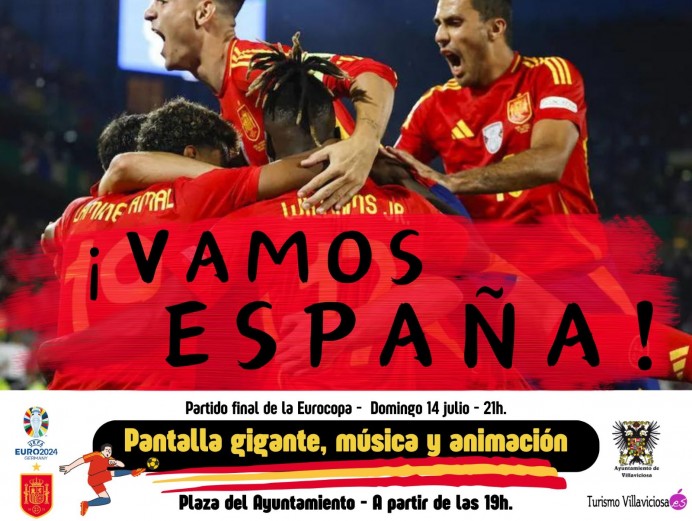 Pantalla gigante en Villaviciosa para seguir la final de la Eurocopa - Concejo de Villaviciosa