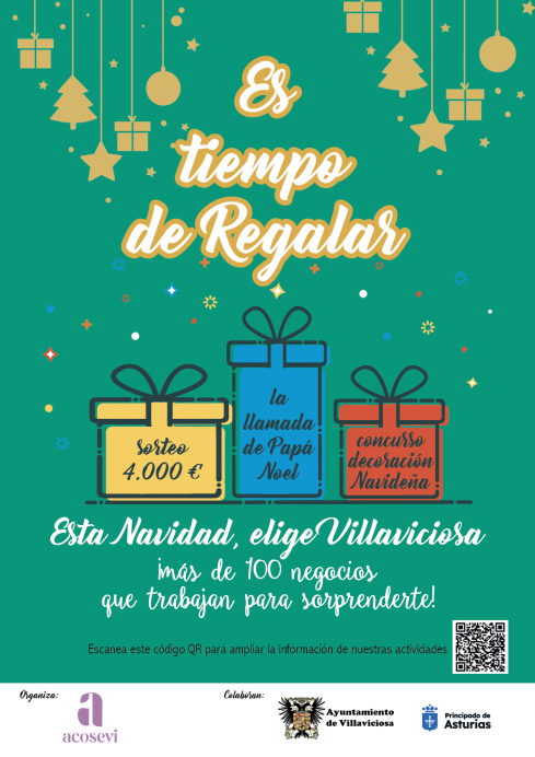 El comercio de Villaviciosa sorprenderá este fin de semana a los más pequeños con videollamadas con Papá Noel - Concejo de Villaviciosa