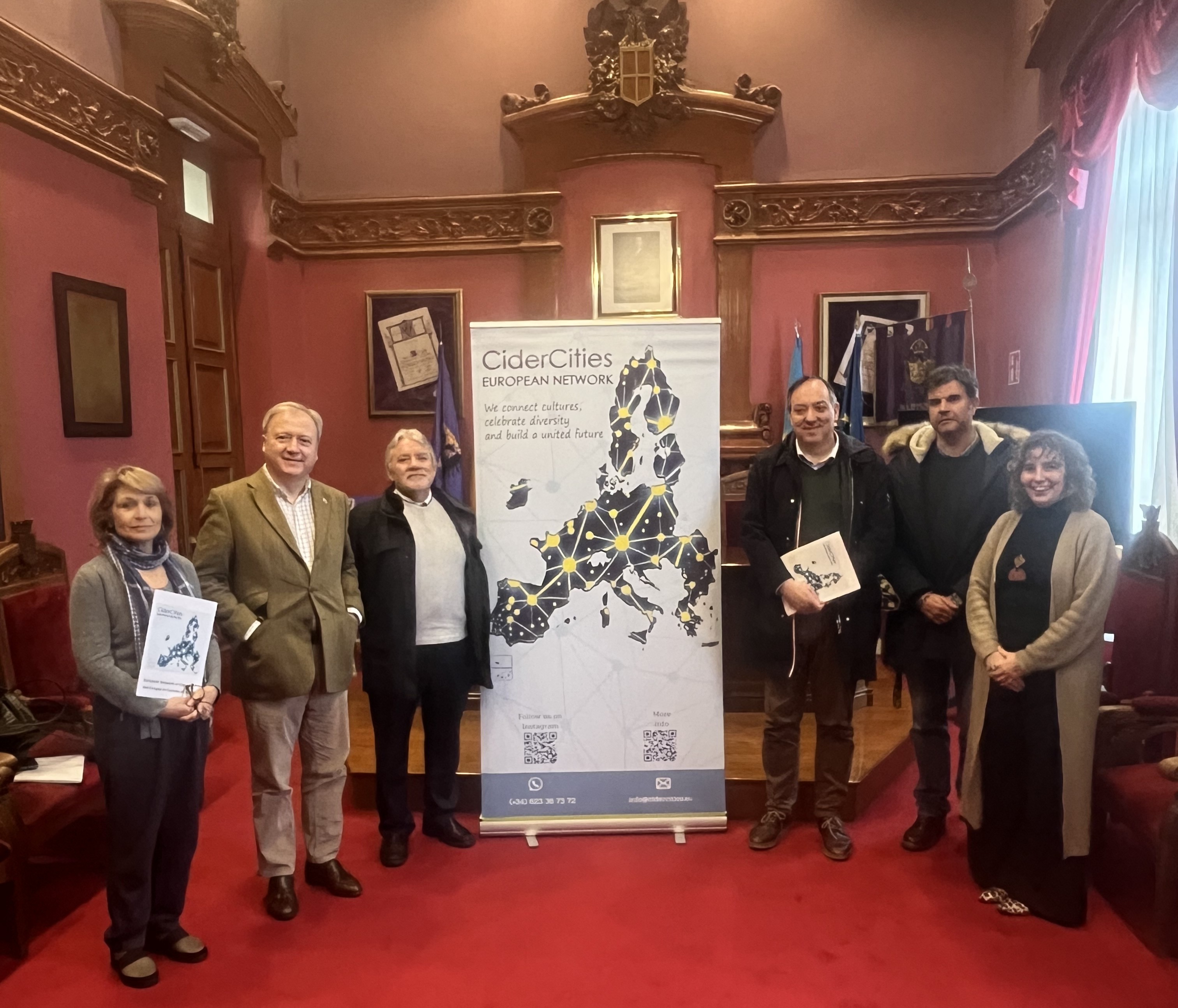 Villaviciosa iniciará su incorporación a la Red Europea de Ciudades de la Sidra - Concejo de Villaviciosa