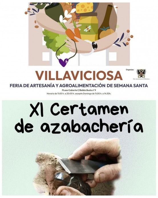 Villaviciosa celebra la Semana Santa con feria de artesanía, productos locales y el XI Certamen de Azabachería - Concejo de Villaviciosa