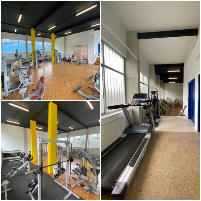Villaviciosa habilita un gimnasio en el IES mientras se prolongan las obras de la piscina municipal - Concejo de Villaviciosa