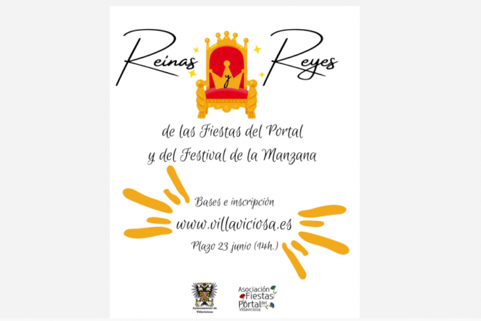 Villaviciosa abre el plazo para elegir Reina, Rey y Reinines de Les Fiestes del Portal y el Festival de la Manzana 2025 - Concejo de Villaviciosa