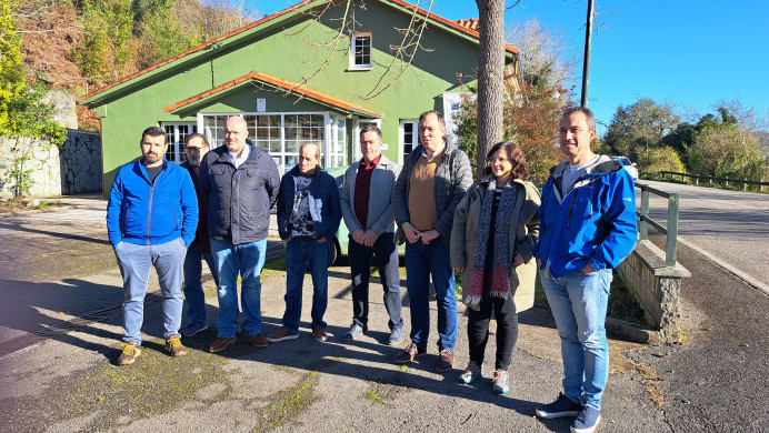 Ovidio Zapico se compromete a que la senda cicloturista y peatonal entre Villaviciosa y El Puntal esté ejecutada a mediados de 2026 - Concejo de Villaviciosa